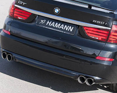 Hamann Rear Bumper End Panel 4-Tailpipes BMW 5 Series Gran Turismo 09-12