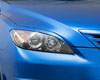 INGS N-Spec Eyebrow Covers Carbon Mazda 3 JDM 10/03-5/06