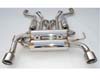 Invidia Gemini Catback Exhaust Rolled Stainless Steel Tips Infiniti G35 Coupe 03-06