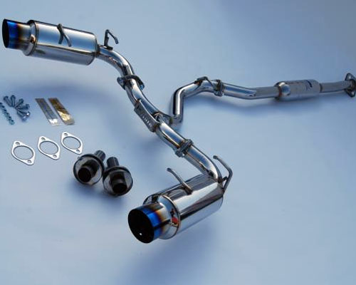 Invidia N1 Catback Exhaust System Dual Ti Tips Scion FR-S / Toyota GT-86 / Subaru BRZ 13+