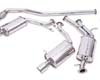 Neuspeed Turboback Exhaust w/Single Slashed Tip Audi A4 FWD 1.8T 02-05