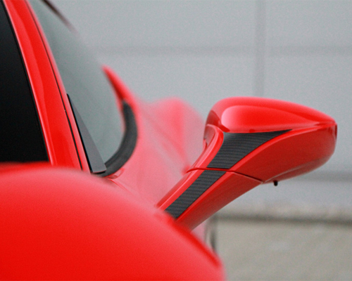 Novitec Carbon Mirror Inserts Ferrari 458 Italia 10-12