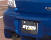 Syms Racing Team Rear Bumper Subaru STI and WRX 05-06