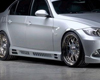 Rieger Carbon Look Side Skirts w/ Air Intakes BMW E90 Sedan 06-08