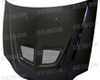 Seibon Carbon Fiber EVO-Style Hood Honda Civic 99-00