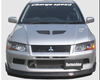 ChargeSpeed Bottom Line FRP Front Lip Mitsubishi EVO VII 2002