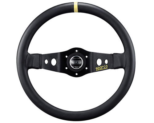 Sparco 215 Leather Universal Racing Steering Wheel