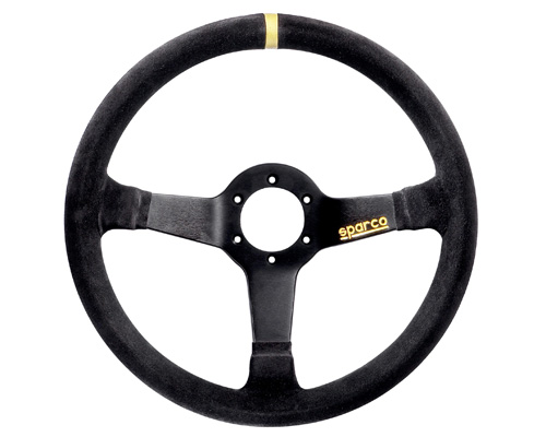 Sparco 345 Suede Universal Racing Steering Wheel
