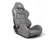 Status Racing SPA Reclineable Seat Carbon Fiber Gray Suede Racing Seat
