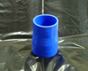 TurboXS Silicone Straight Reducer 19-25mm Blue
