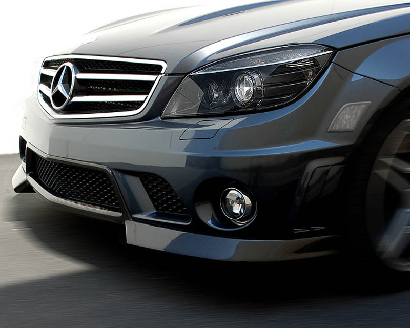 Vorsteiner VBR Carbon Fiber Front Add-On Spoiler Mercedes-Benz C63 AMG 08-11