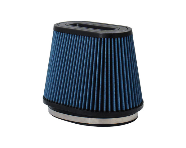 Injen Web Nano-fiber Dry Air Filter 8.50in Oval Filter - 9.50in Base X 6.25in Tall X 8.00in Top