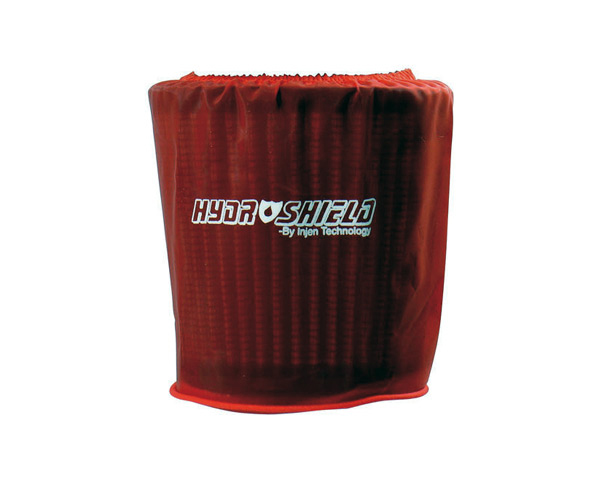 Injen Hydro-Shield Red Pre-Filter 5in Base / 5in Tall / 4in Top