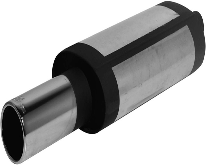 REMUS Round Tip Universal Rear Muffler Without Homologation