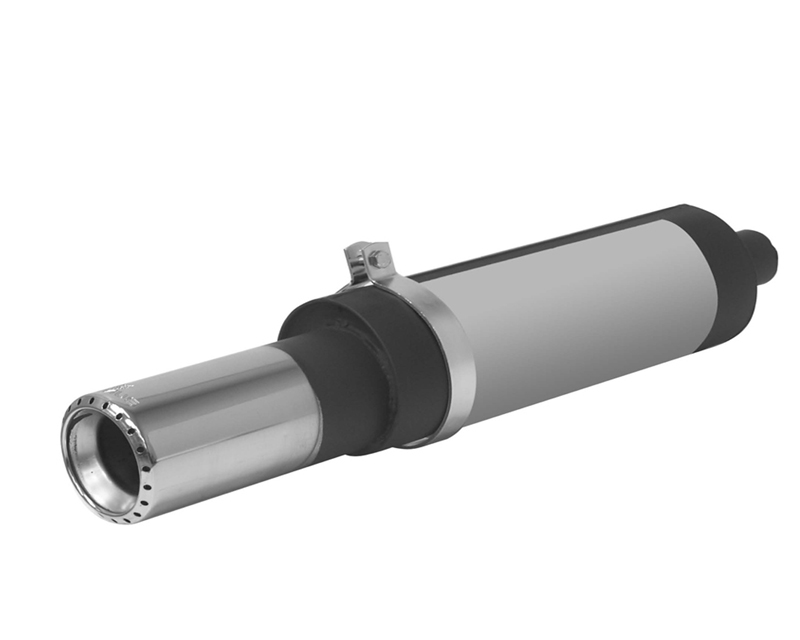 REMUS Round Turbo Design Tip Universal Rear Muffler Without Homologation