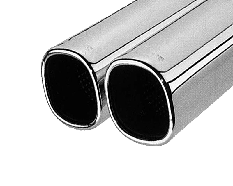 REMUS Square Dual Tip Universal Rear Muffler Without Homologation