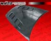 VIS Racing Carbon Fiber Terminator Hood Honda S2000 00-09