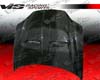 VIS Racing Carbon Fiber Xtreme GT Hood Hyundai Tiburon 03-06