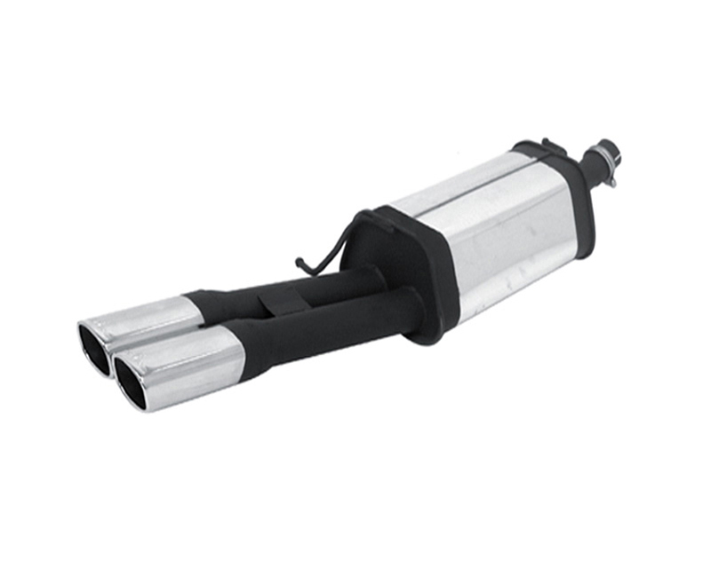 REMUS Square Dual Tip Rear Muffler Audi A4 2.4L V6 Sedan and Avant Typ B5 98+