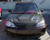 VIS Racing Carbon Fiber Invader Hood Honda Civic 04-05