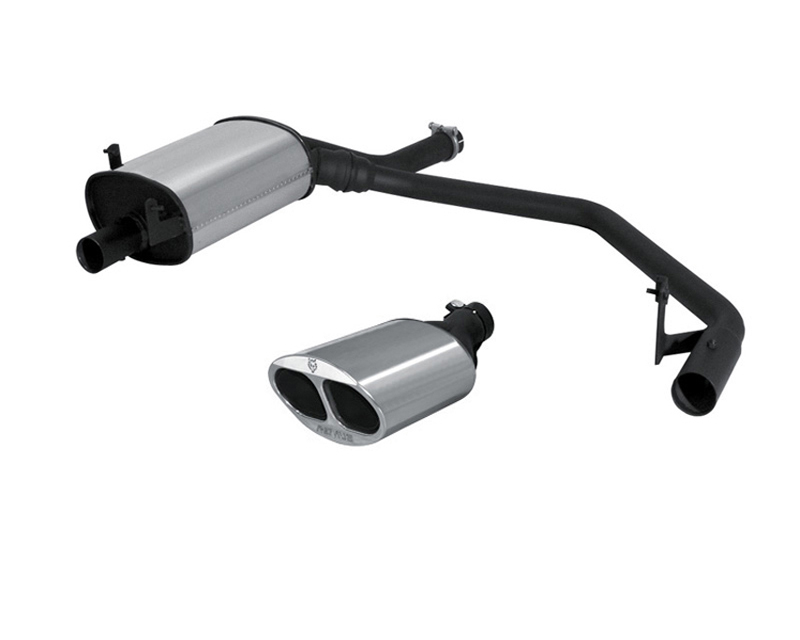 REMUS PowerSound Oval Dual Tip Rear Muffler w/ Valve Control BMW 316i E46 1.8L 98-05