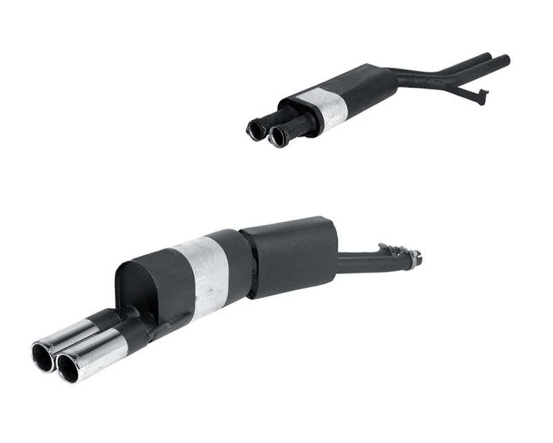 REMUS Round Dual Tip Complete System BMW 735i E32 3.5L 86-94