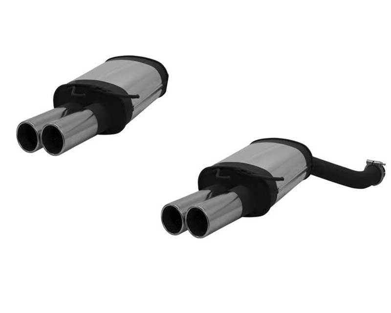 REMUS Round Quad Tip Rear Muffler BMW M5 E60 5.0L 05+