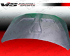 VIS Racing Dry Fusion CF OEM Hood Mitsubishi EVO X 08-12