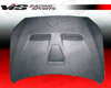 VIS Racing Dry Fusion CF OEM Hood Mitsubishi EVO X 08-12