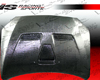 VIS Racing Titanium Silver OEM Hood Mitsubishi EVO X 08-12
