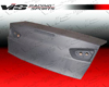 VIS Racing Dry Fusion CF OEM Trunk Lid Mitsubishi EVO X 08-09