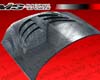 VIS Racing Carbon Fiber Pro Line Hood Hyundai Genesis 09-12