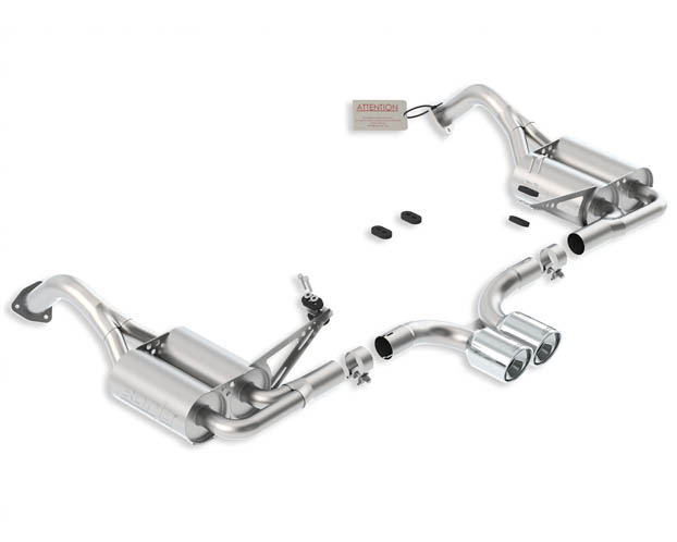 Borla Stainless Steel Cat Back System Aggressive Porsche Cayman incl S Boxster incl S 10-11