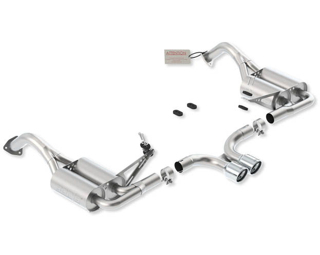 Borla Stainless Steel Cat Back System Aggressive Porsche Caymen incl. S Boxster incl. S 10-11