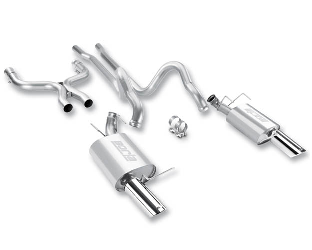 Borla Touring Stainless Steel Cat Back System Ford Mustang 11-12