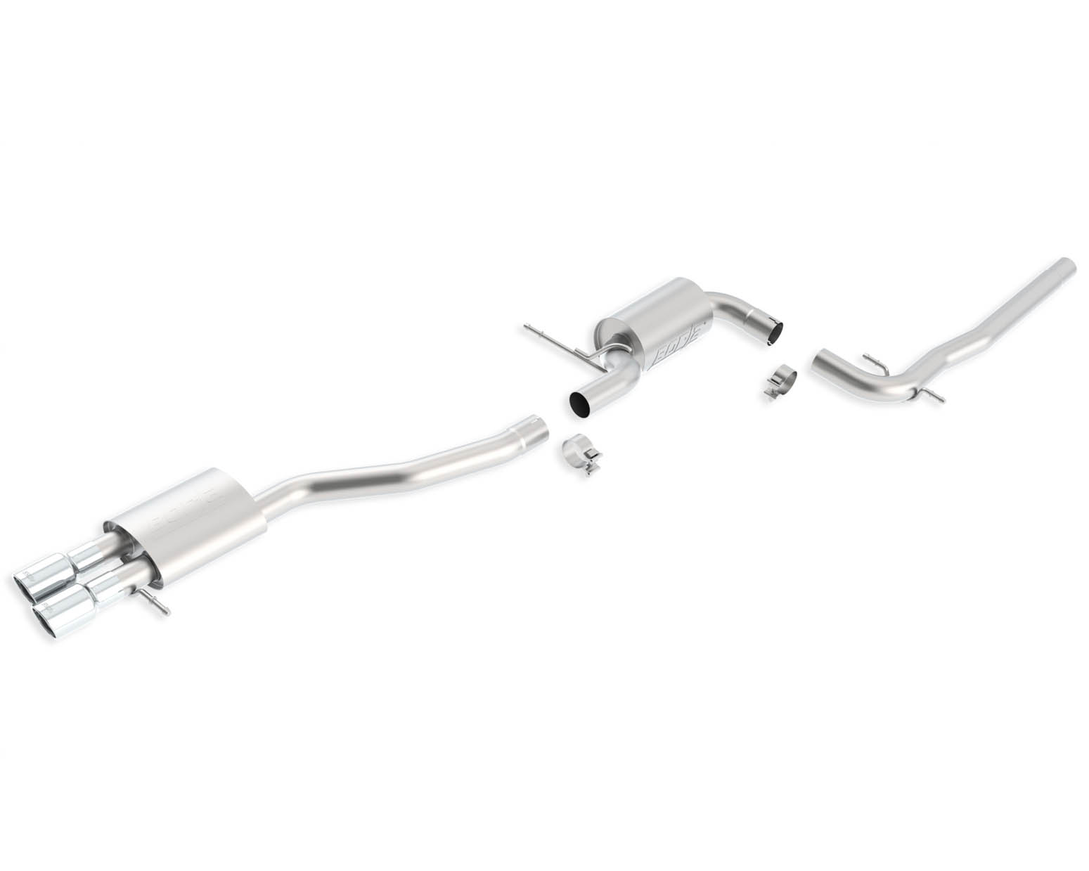 Borla Stainless Steel Cat Back System Volkswagen Jetta 2.5 S SE SEL 06-10