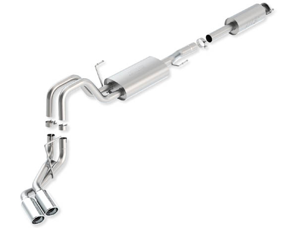 Borla Touring Stainless Steel Cat Back System Ford F150 XL XLT STX FX4 FX2 Lariat Platinum King Ranch 11-13