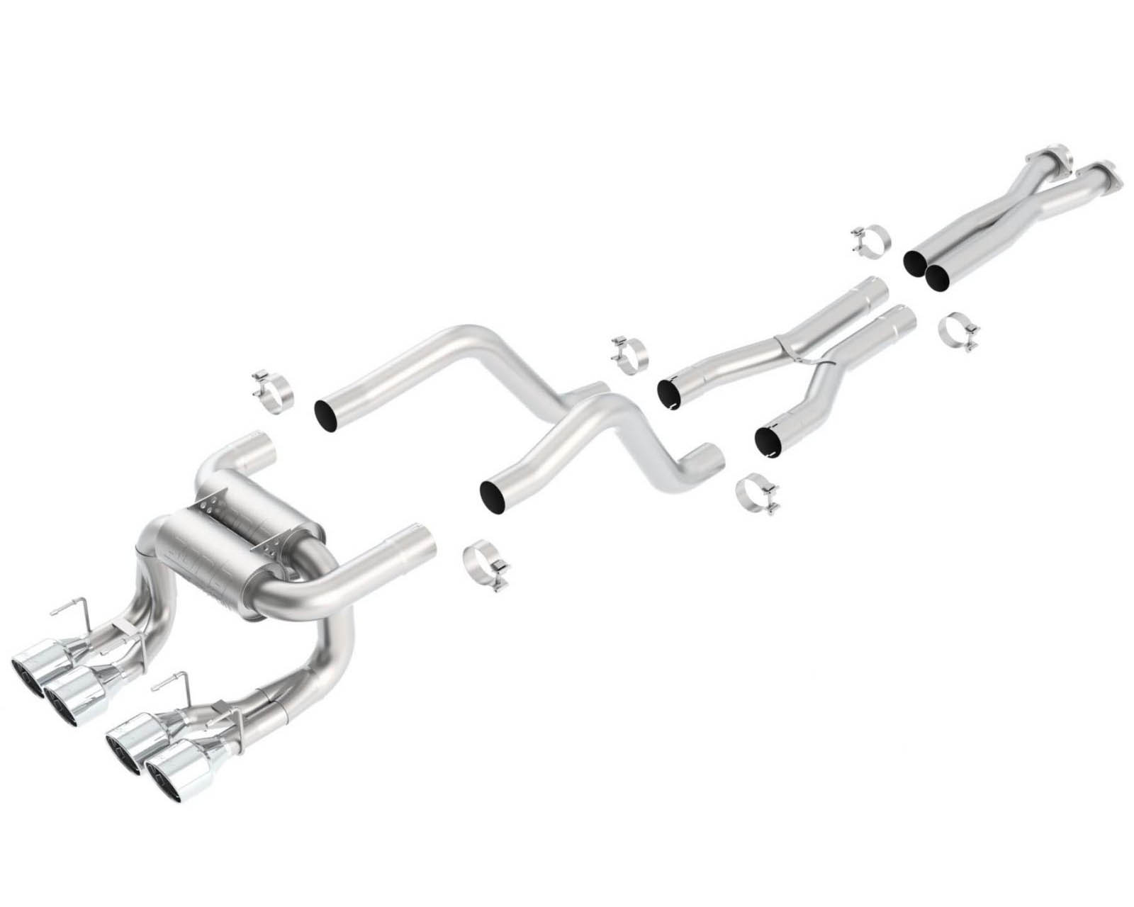 Borla Stainless Steel Cat Back System ATAK Chevrolet Corvette Z06 06-12