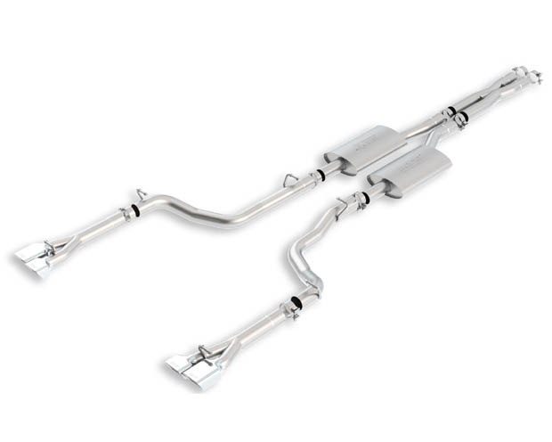 Borla S-Type Cat Back System X-Pipe Dodge Challenger SRT-8 11-12