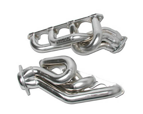 BBK Polished Ceramic Equal Length Shorty Exhaust Headers 1-5/8" Ford Mustang 5.0 86-93