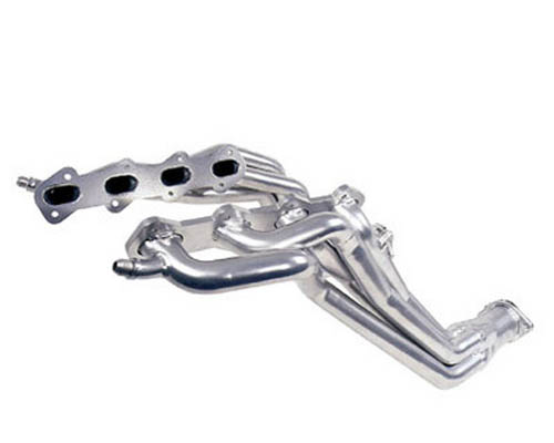 BBK Polished Ceramic Long Tube Exhaust Headers 1-5/8" Ford Mustang 4.6 GT 96-04