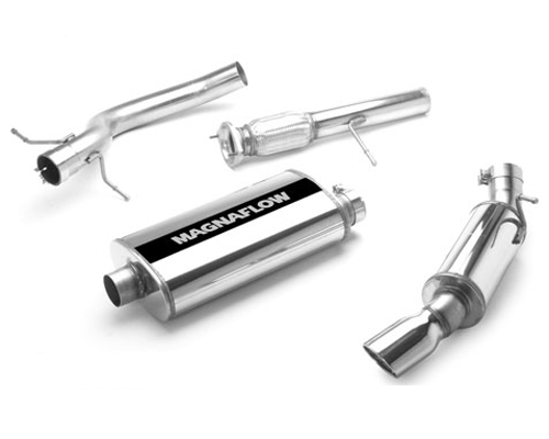 Magnaflow 3.5 Inch Stainless Cat-Back Exhaust Cadillac Escalade 6.2L 07-08