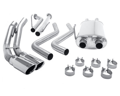 Magnaflow Dual-Side Stainless Exhaust Toyota Tundra Crew Cab 5.7L 07-08