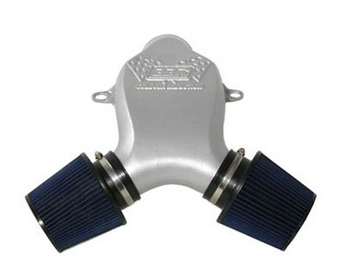 BBK Titanium Cold Air Intake System Cast Aluminum Inlet Chevrolet C6 LS2 Corvette 05-07