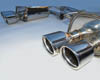 Invidia Q300 Catback Exhaust Rolled Stainless Steel Tips Subaru WRX STI 11-12