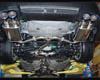 Invidia Q300 Catback Exhaust Rolled Titanium Tips Subaru WRX STI 11-12