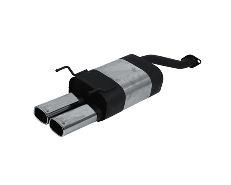 REMUS Square Dual Tip Rear Muffler Honda CRX 1.6L EH6 Coupe 92+