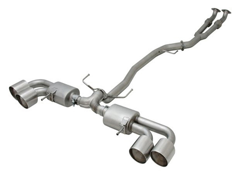 REMUS Round Quad Tip Complete System Nissan GTR-R 3.8L VR38 09+