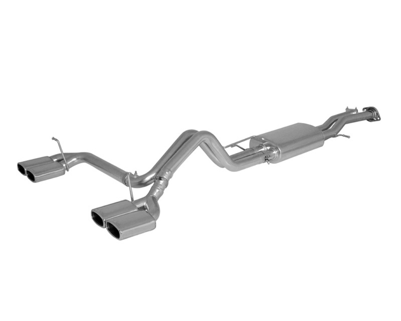 REMUS Oval Quad Tip Rear Muffler Hummer H2 5.9L