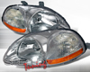 SpecD Crystal Housing Headlights Honda Civic 96-98